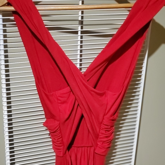 Red Maxi Dress, Casual to Formal - Picture 4 of 4